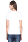 Women Rainbow Good Vibes Classic T-Shirt White