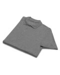 Grey Melange Polo T-Shirt1
