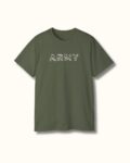 Olive Green Army Classic Crew T Shirt